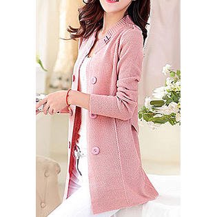 Women Dazzling Slim Long Sleeve Cardigan