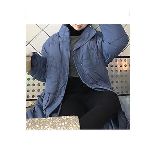 Women Puffer Cotton Padded Zip Up Winter Jacket