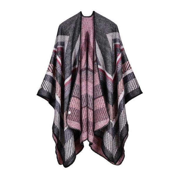 Women Fashionic & Winter Reliable Thick & Warm Material Crafted Superb Shawl