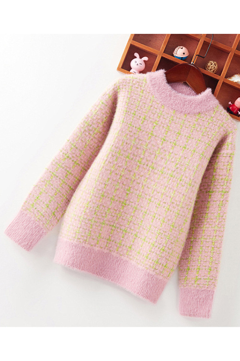 Kids Girls Special Decorated High Quality Material Sweater