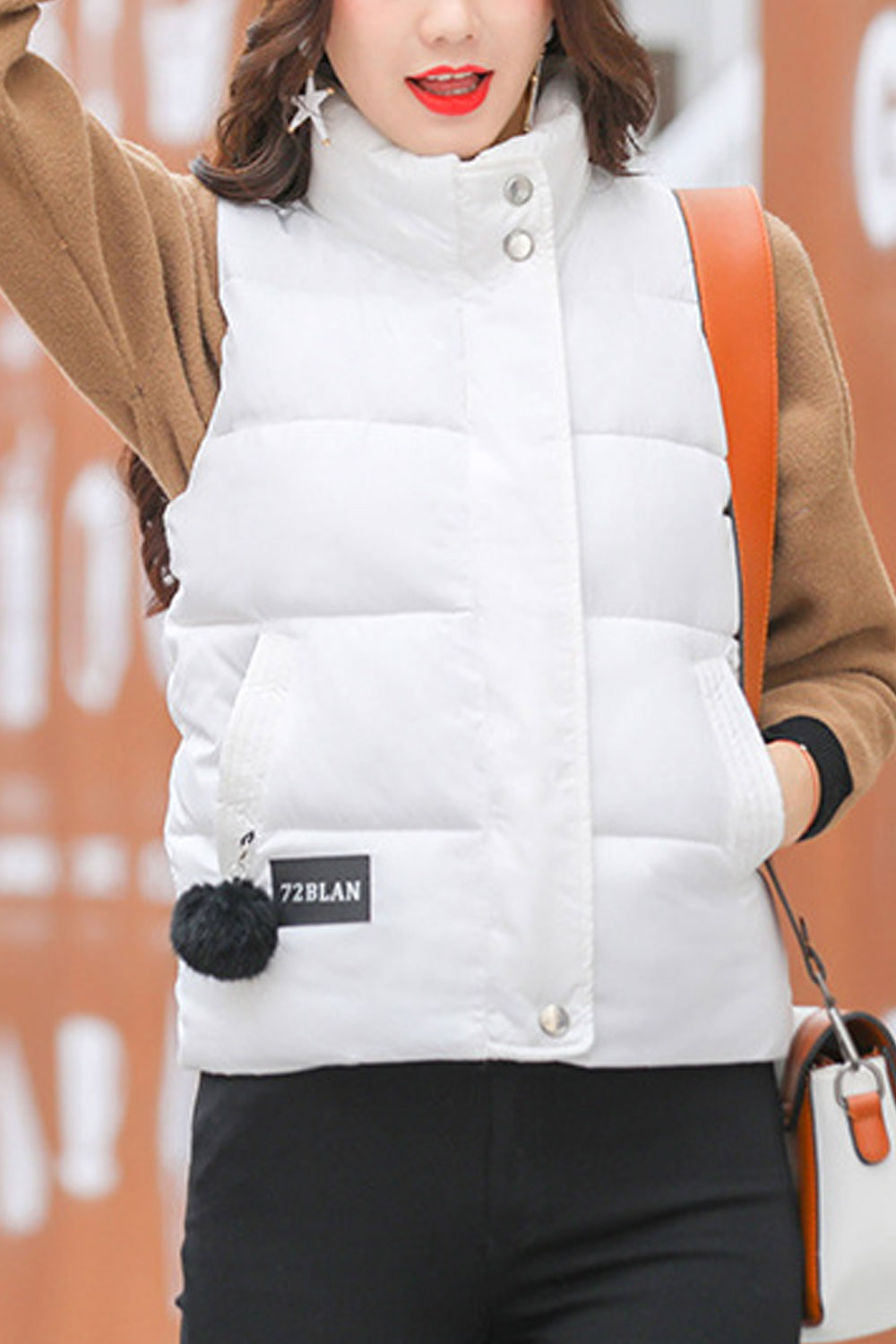 Women Beautiful Waist Length High Quality Winter Padded Jacket