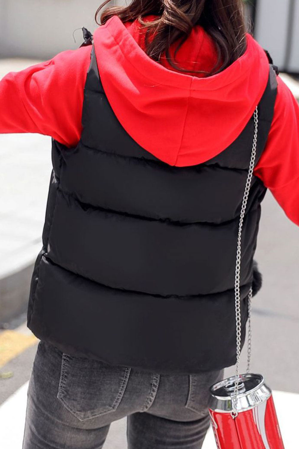Women Beautiful Waist Length High Quality Winter Padded Jacket