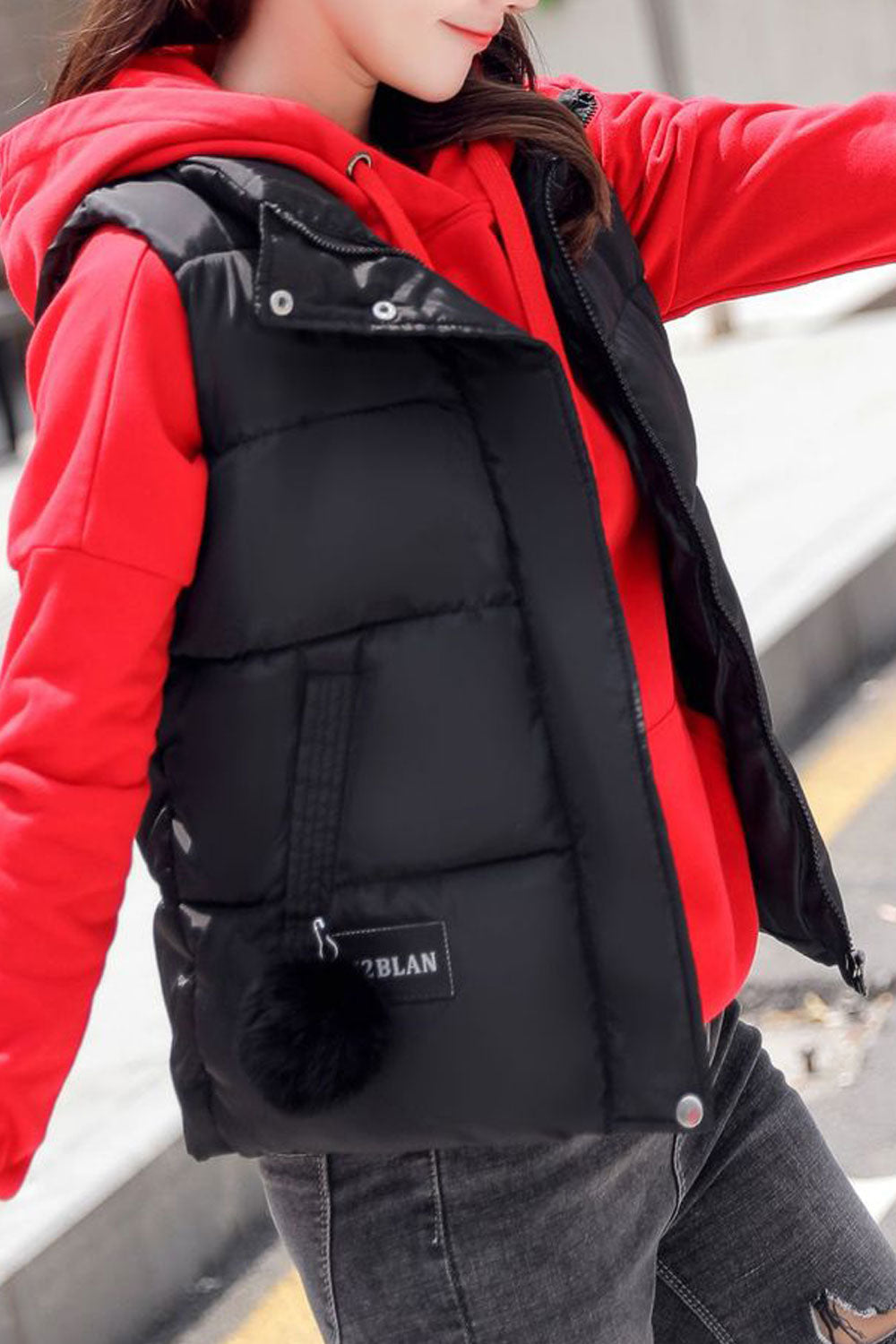 Women Beautiful Waist Length High Quality Winter Padded Jacket