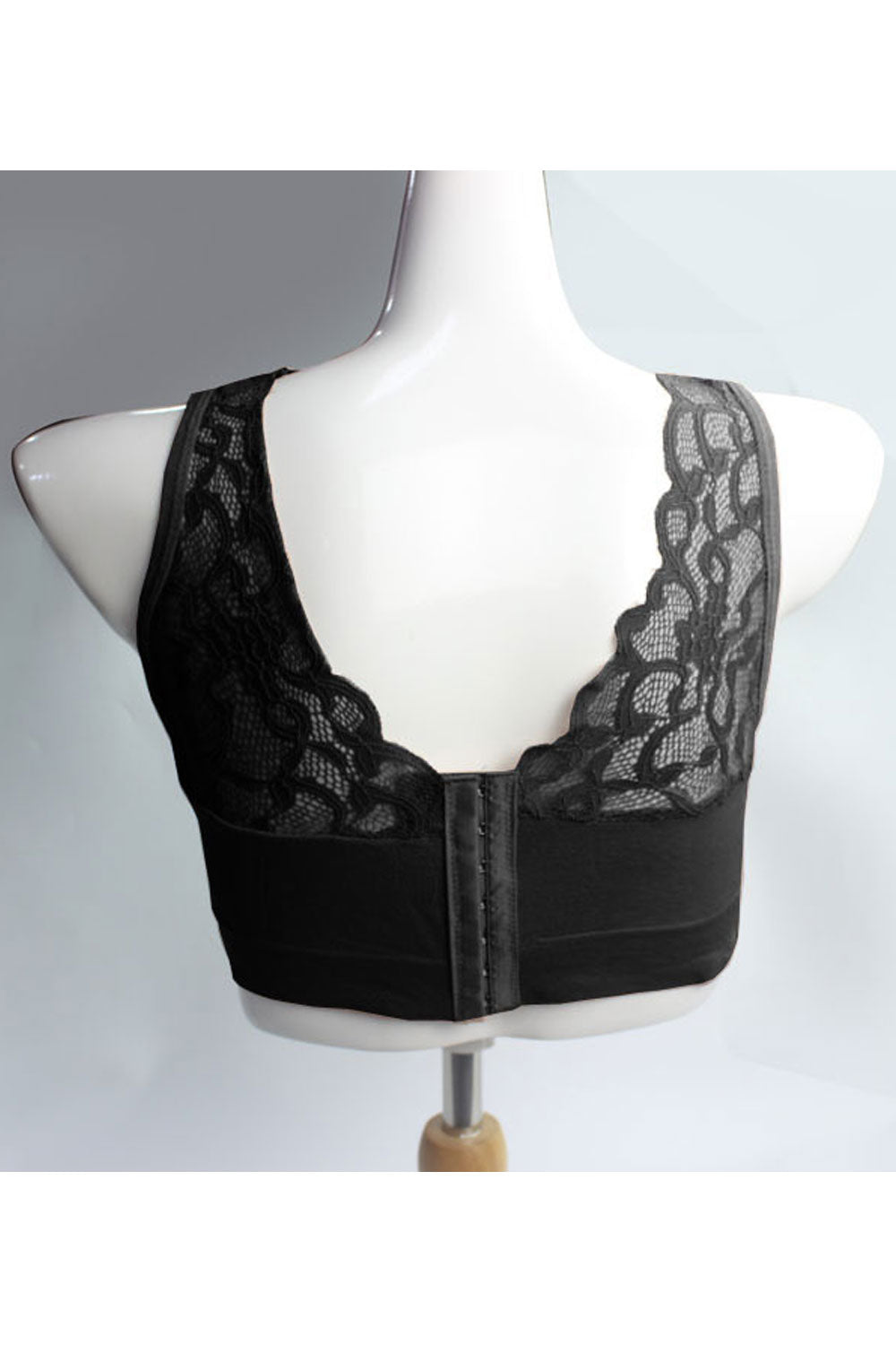 Women Plus Sexy Lace Vest Yoga Sports Bralette Bra