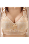 Women Plus High Support Bralette Longline Breathable Padded Bra