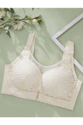 Women Plus Soft Underwire Ultra Thin Gathering Adjustable Sagging Bra