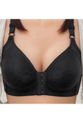 Women Plus Deep V Front Buckle Anti-Sag Underwear Shprts Bra