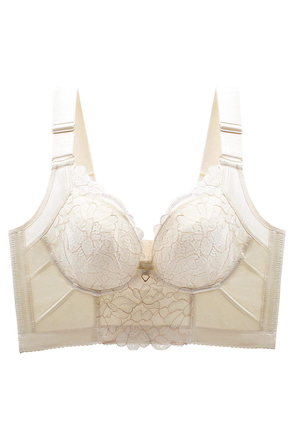 Women Plus Push Up Adjustable Bra Tube Top Sagging Breast Sports Bra