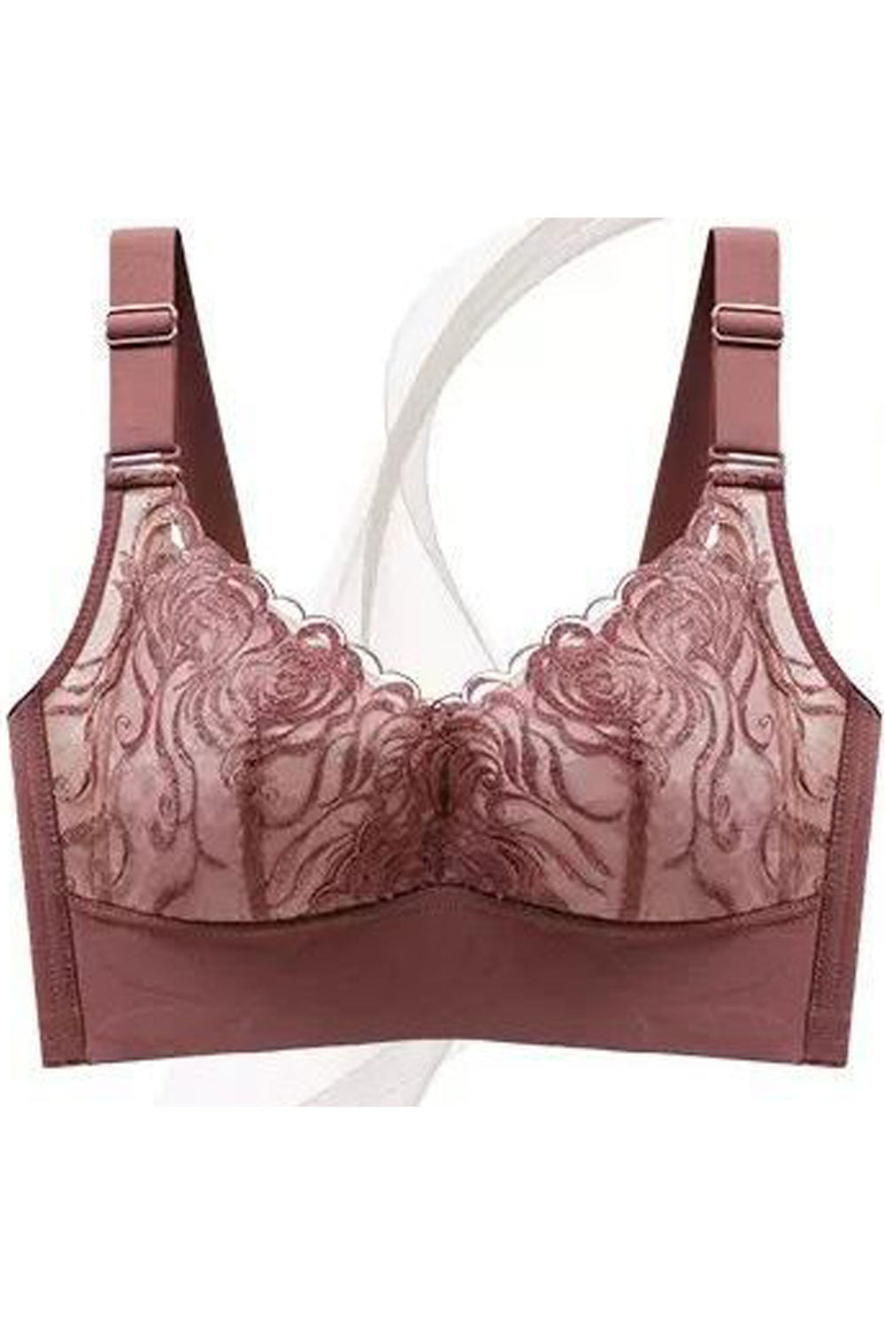 Women Plus Comfort Seamless Breathable Lightweight Wireless Underwear Bra