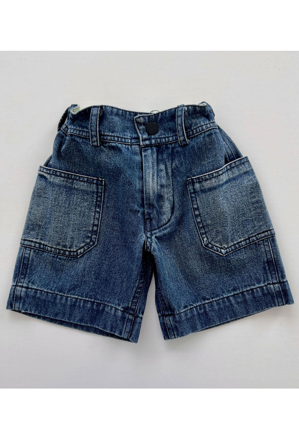 Kids girls Summer New Denim Front Pockets Style Casual Thin Shorts