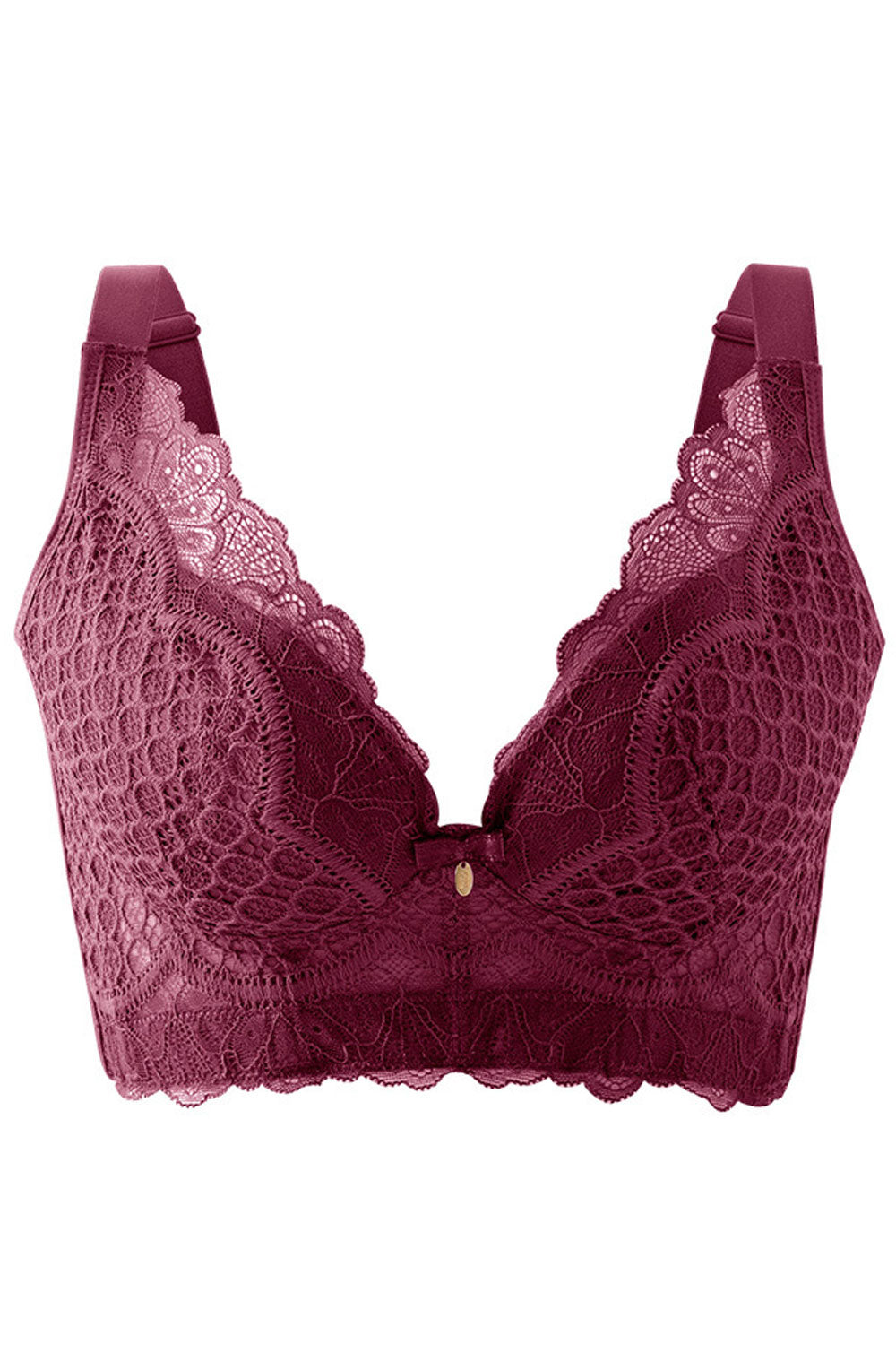 Women New Arrival Gathered thin Cotton Non-Steel Ring Push-up Anti-Sagging Bra