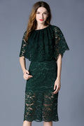 Women Deep Square Sleeveless Decorated Bodycon Dress