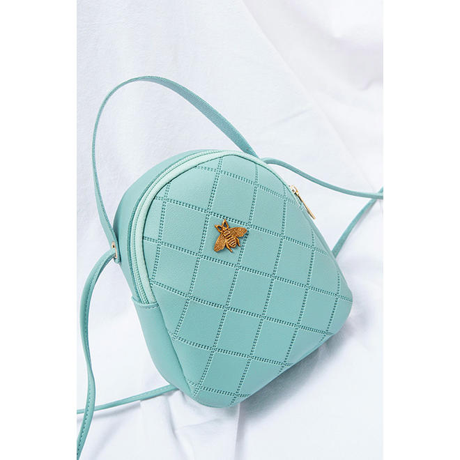 Women Zipper Stylish Strap Mini Backpack