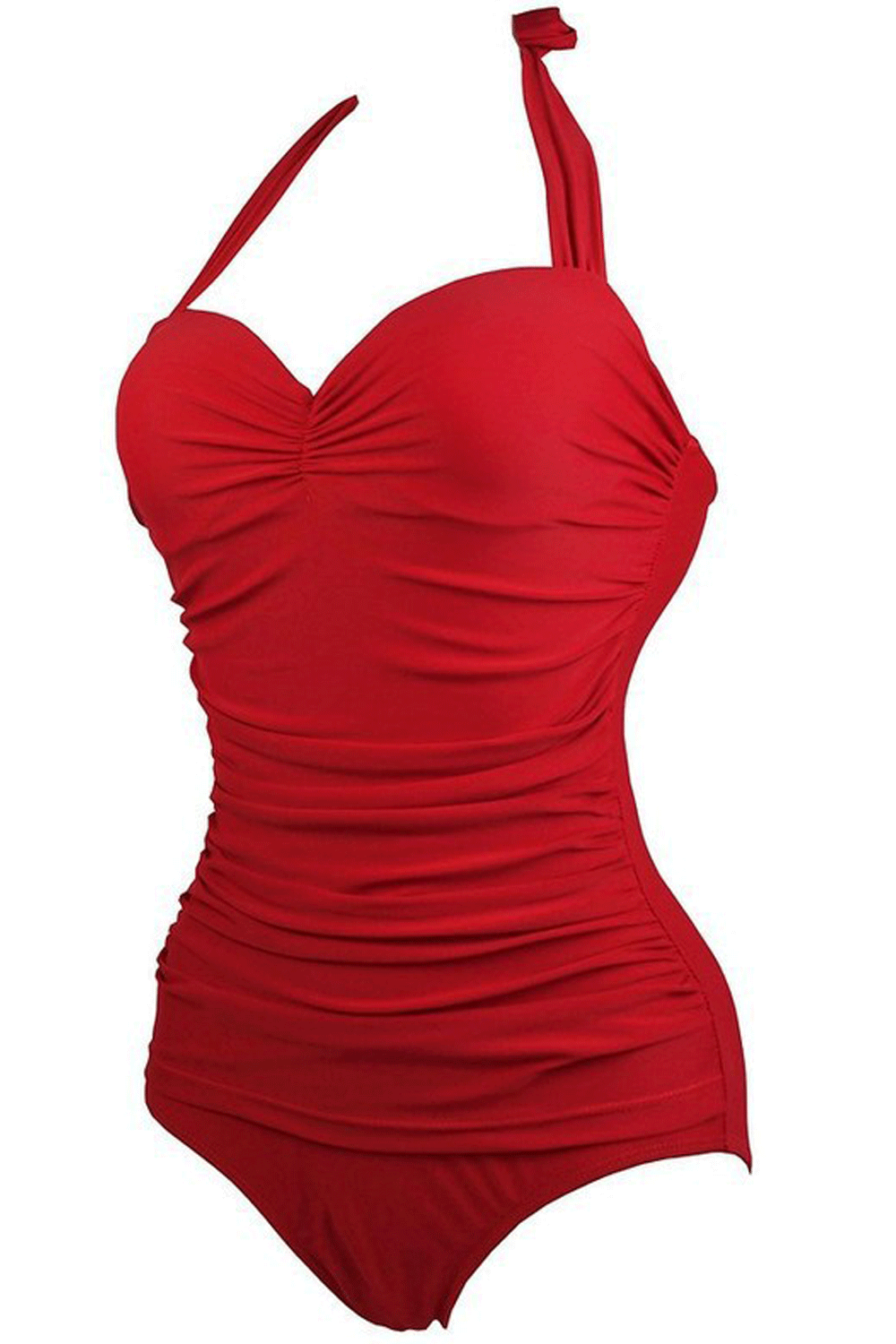 Women Vintage Halter Neck charming Swimwear