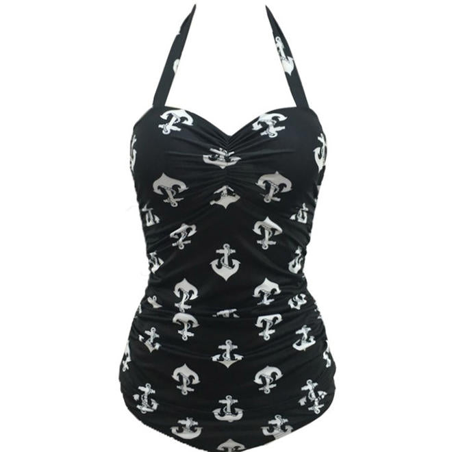 Women One Piece Printed Hot Swimwear