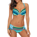 Women Two Piece Beach Holiday Swim Bikini Set