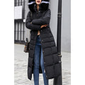 Women Qualited Slim Long Soft Padded Winter Jacket