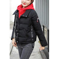 Women Amazing Solid Colored Thick Long Sleeve Easy Hooded Neck Zipper Closure Winter Casual Jacket