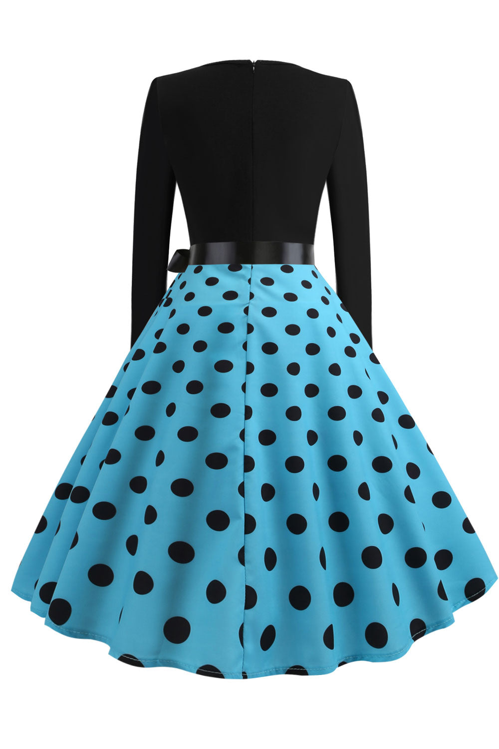 Women Beautiful Swing Skirt Waist Flower Belt Dress