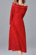 Women Fashion Long Sleeved Slim Dress
