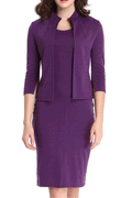 Women's two piece Winter Warm Bodycon Dress With Jacket