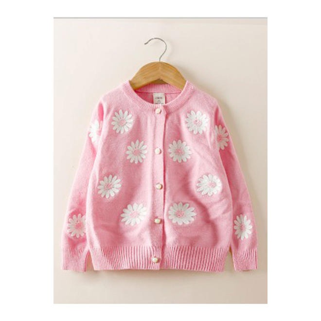 Comfortable cute cardigan for little girls