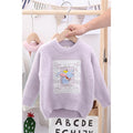 Women round neck charming sweater