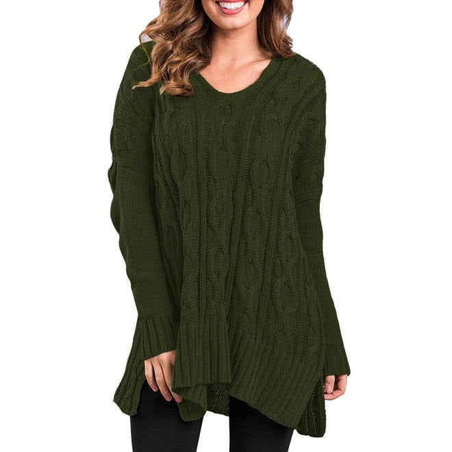 Womens warm and thick sweater