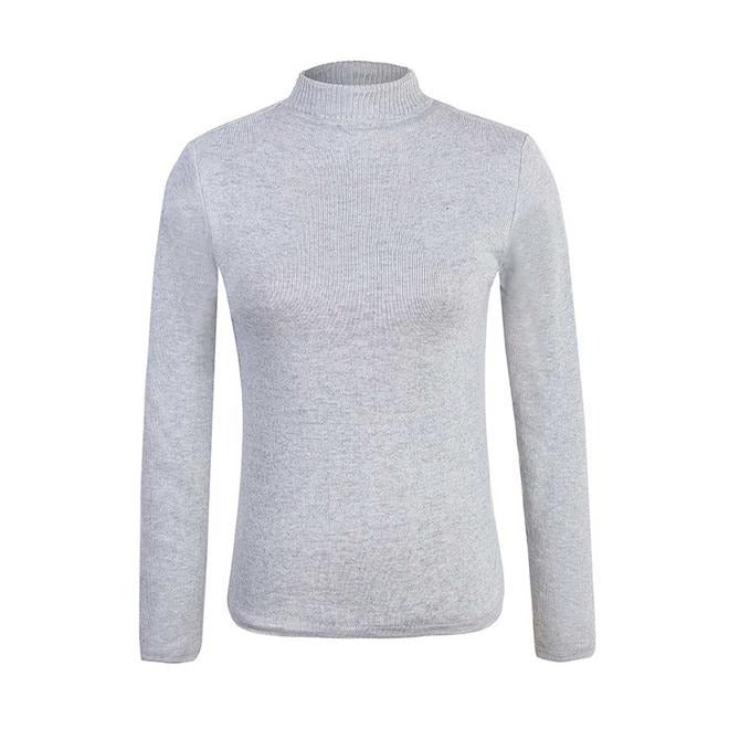 Women Charming Slim Fit Style Solid Color Sweater WSTC24346