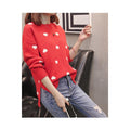Women Lovely Solid Colored Long Sleeve V-Neck Soft & Comfortable Front Open Casual Spring Cardigan C4070TCS