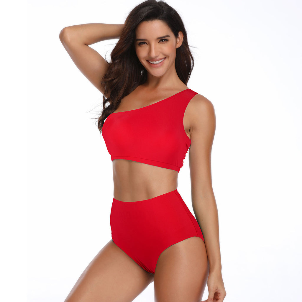 Women's Bikini Split Swimsuit (2)