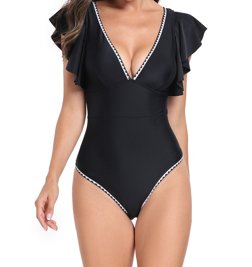 Women's One-Piece Lace Swimsuit