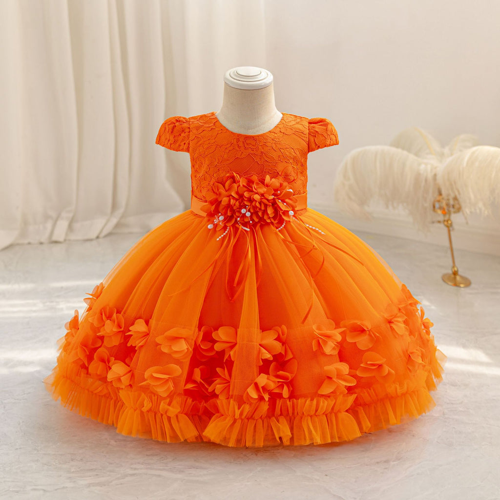 Girls' Long-Sleeve Knit Dress (3)