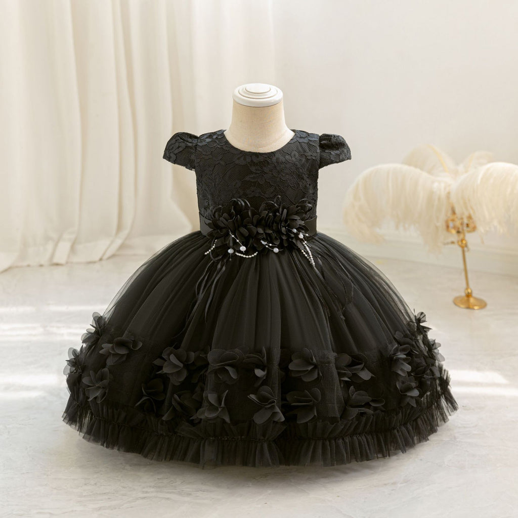 Girls' Long-Sleeve Knit Dress (3)