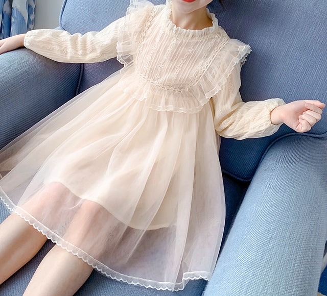 Girls' Long-Sleeve Knit Dress (11)
