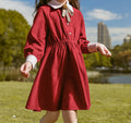 Girls' Long-Sleeve Knit Dress (18)