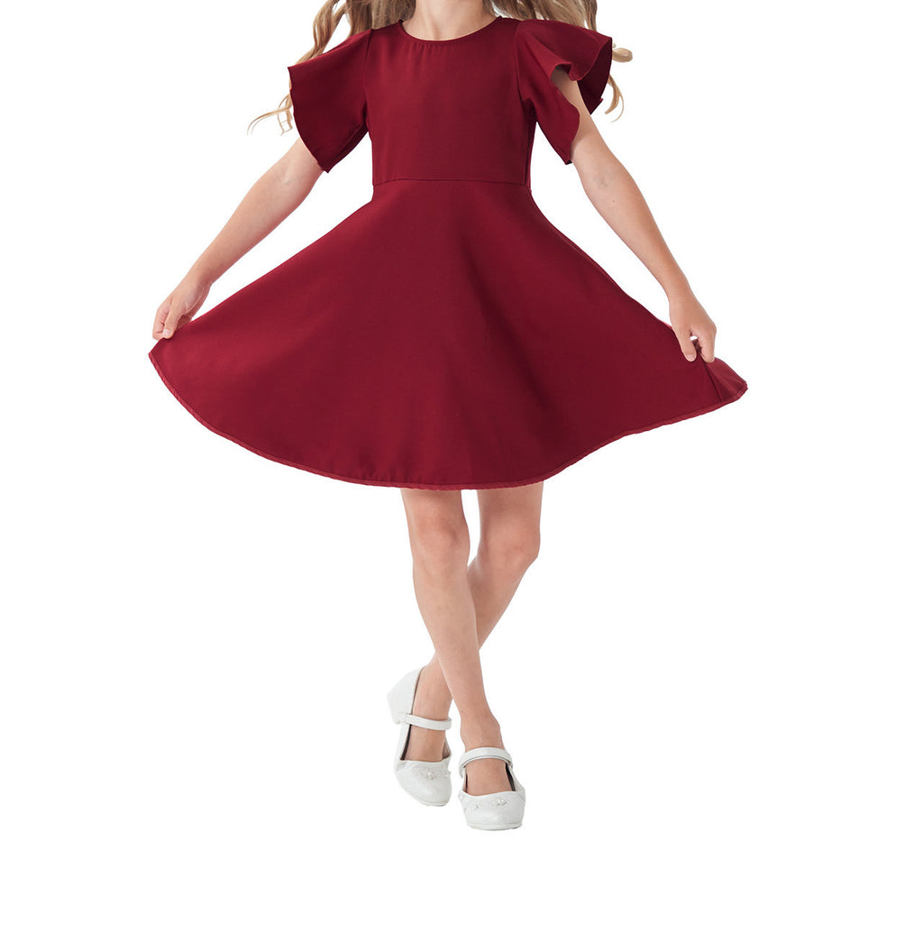 Girls' Long-Sleeve Knit Dress (23)