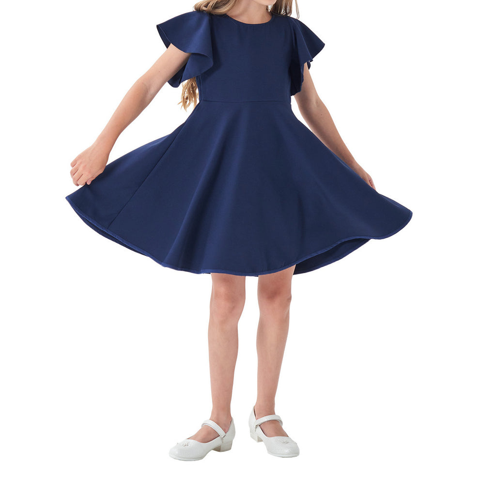 Girls' Long-Sleeve Knit Dress (23)