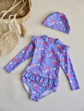 Girls' One-Piece Swimsuit (4)