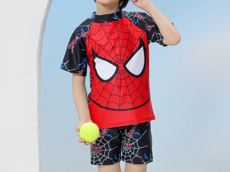 Boys' Floral Polka Dot Swimsuit (23)