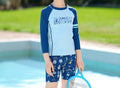 Boys' Floral Polka Dot Swimsuit (46)