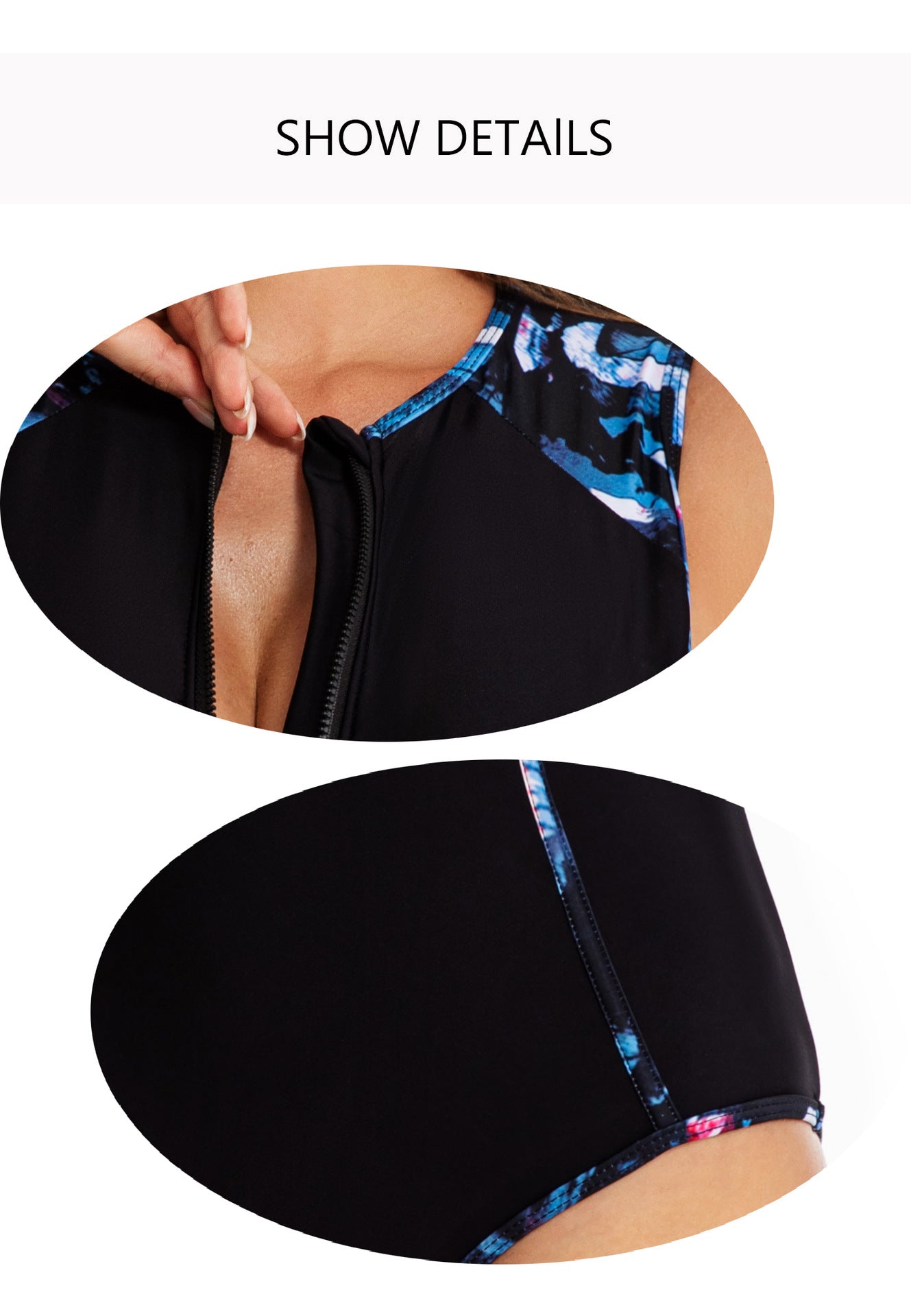 Women foreign trade one-piece sleeveless vest surfing suit sunscreen ladies swimsuit diving suit swimsuit