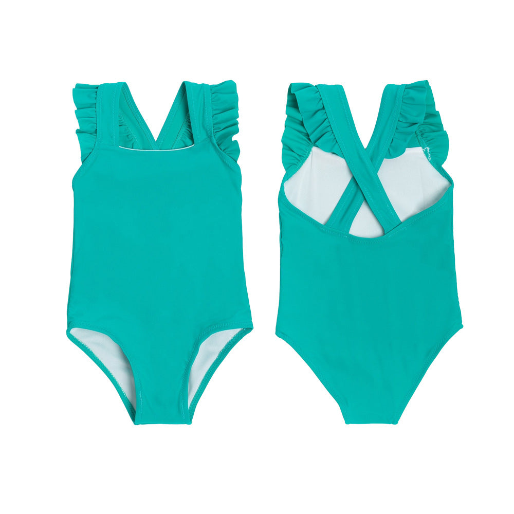 Girls' One-Piece Swimsuit (10)