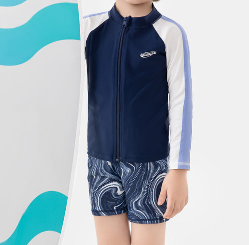 Boys' Floral Polka Dot Swimsuit (11)