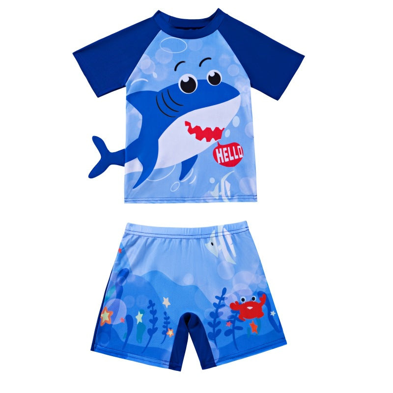 Boys' Floral Polka Dot Swimsuit (23)