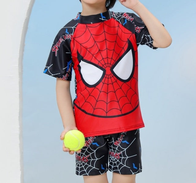 Boys' Floral Polka Dot Swimsuit (23)