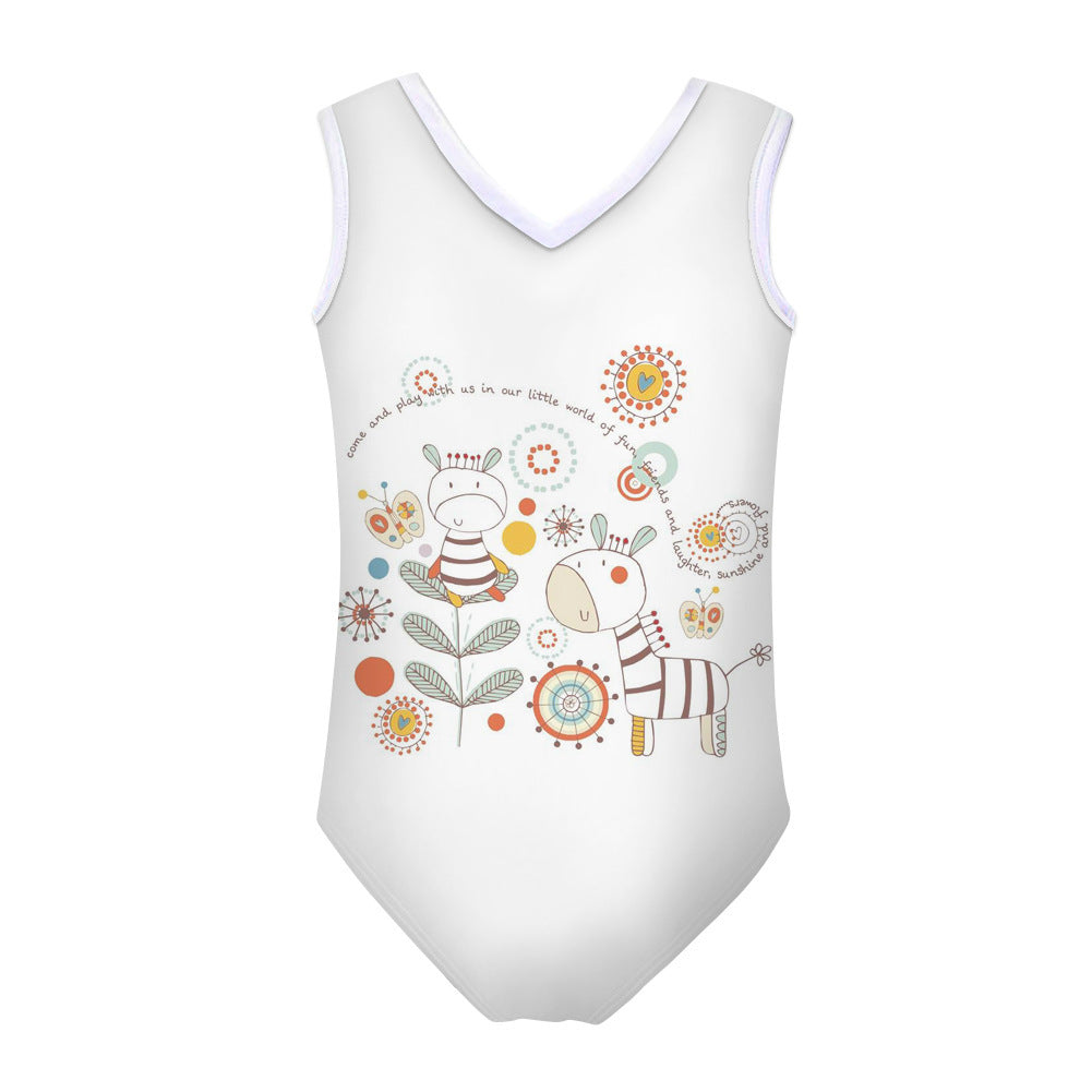 Girls' One-Piece Swimsuit (13)