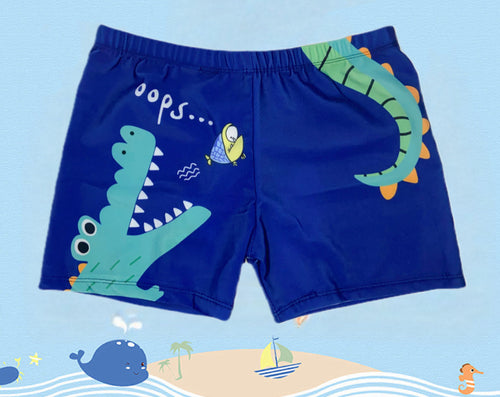 Boys' Floral Polka Dot Swimsuit (18)