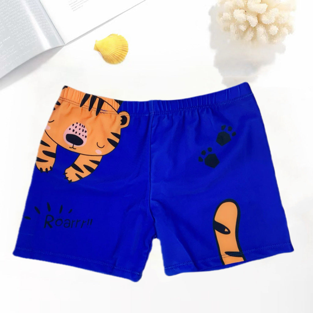 Boys' Floral Polka Dot Swimsuit (18)