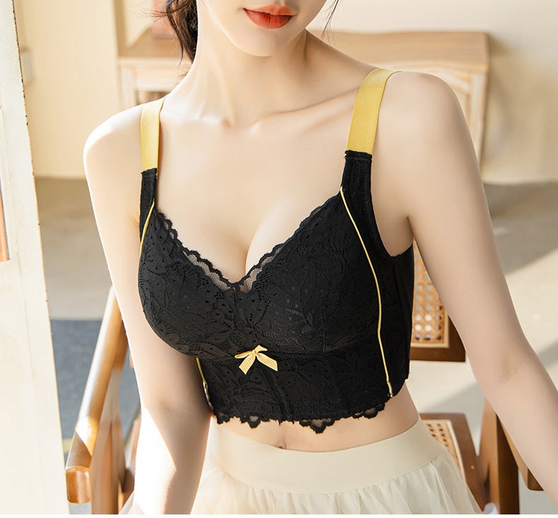Ultra-Thin Latex Protective Bra For Big Breasts Adjustable Bra For Small Breasts Support For Breasts Thin Cup
